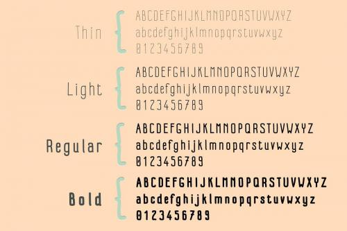 Impreciso Handmade Font Family  3