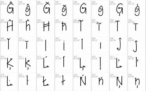 KG I Need A Heart Font 5