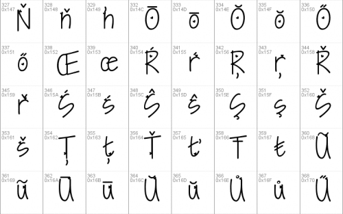 KG I Need A Heart Font 6