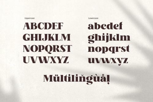 Kaoly – Bold Serif Font  9