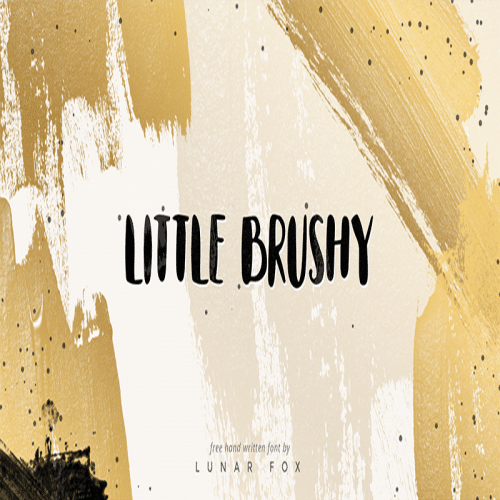 Little-Brushy-Font-0