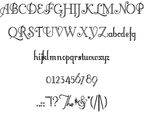 Little Lord Fontleroy Font