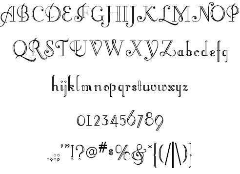 Little Lord Fontleroy Font 1