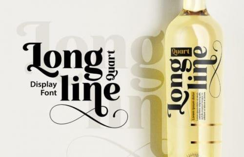 Longline Quartz Serif Font 2