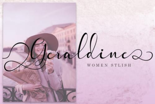 Madelline Calligraphy Font  5
