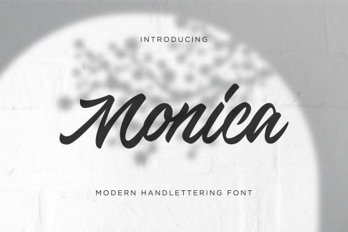 Monica Script Font 1