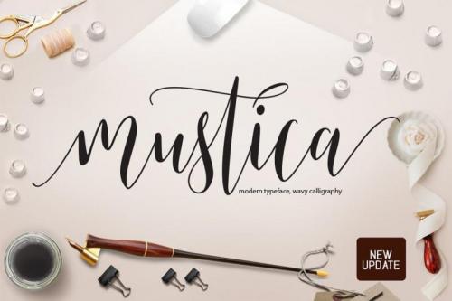 Mustica Script Font