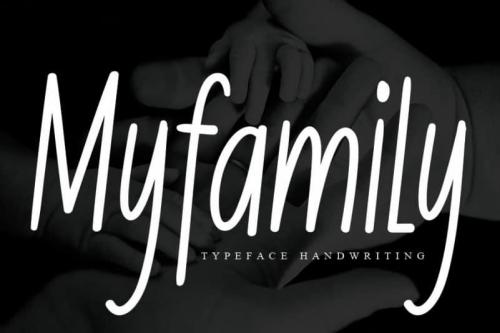 Myfamily Handwritten Font