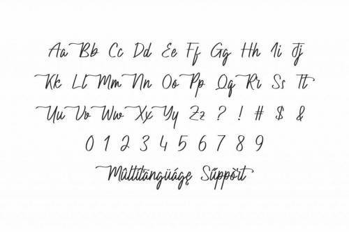 Nailmads Handwriting Font  1