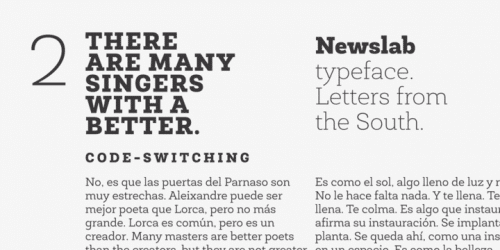 Newslab Family Font 1