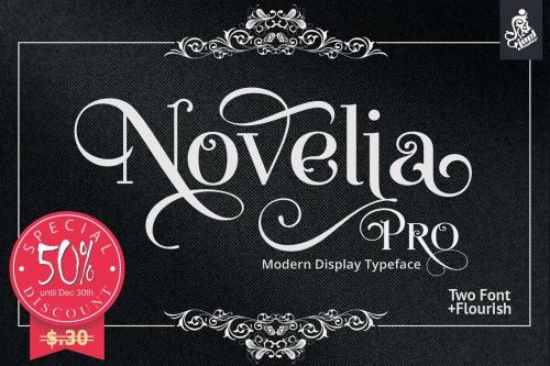 Novelia Pro Typeface