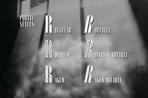 Portia Film Noir Inspired Font  1