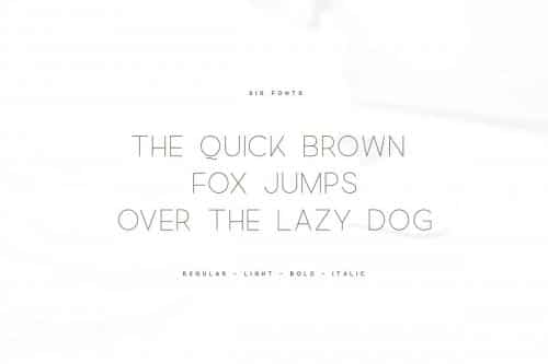Quick Font Family 5