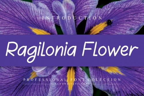 Ragilonia Flower Handwritten Font