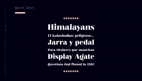 Regattia Typeface  11