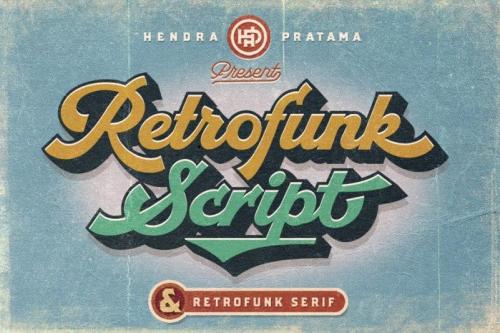 Retrofunk Font Duo