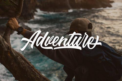 Riverside Script Font 6
