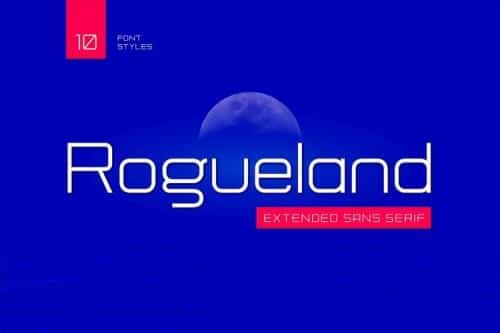 Rogueland Sans Serif Font 1