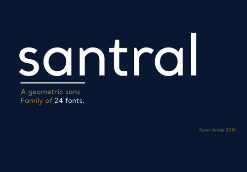 Santral Font Family