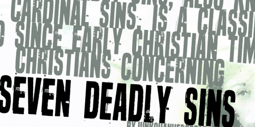 Seven Deadly Sins Font 5