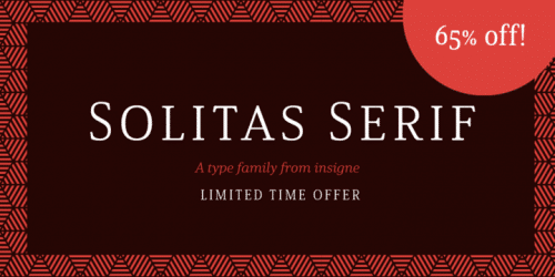 Solitas Serif Font Family