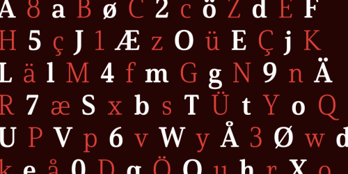 Solitas Serif Font Family  16