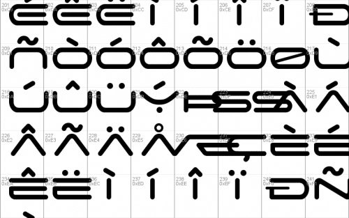 Space Age Font 3
