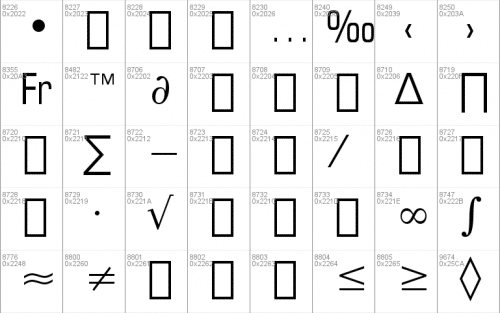 Square721 Cn BT Font 6