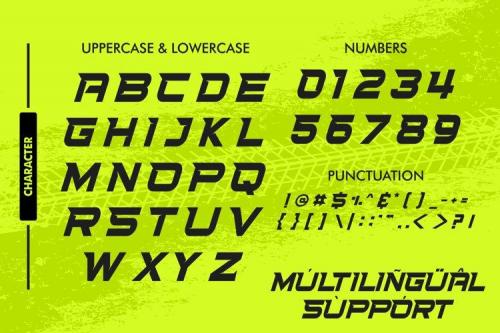 Station Of Race Display Font  4