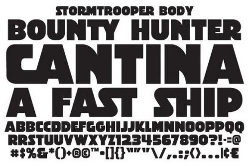 Stormtrooper Font 3
