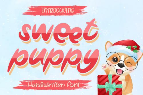 Sweet Puppy Display Font