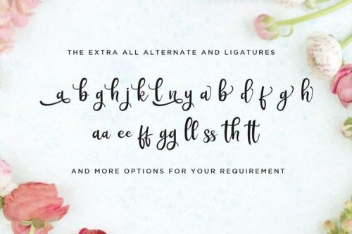 The Rothena Script Font 6