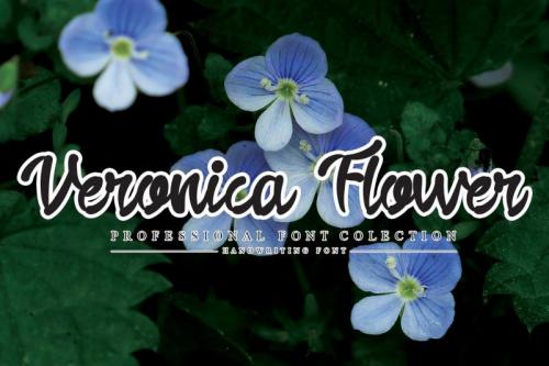 Veronica Flower Script Font