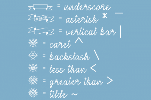Winter In January Font 1