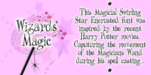 Wizards Magic Font 1