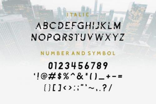 ALDITH Font Duo 6