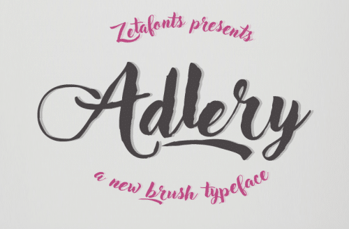 Adlery-Brush-Font-Free