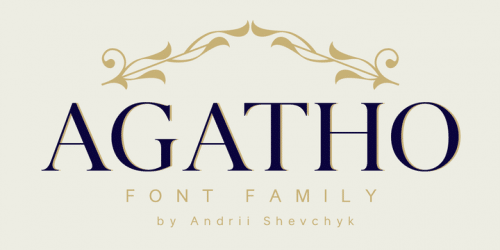 Agatho Font Family 1