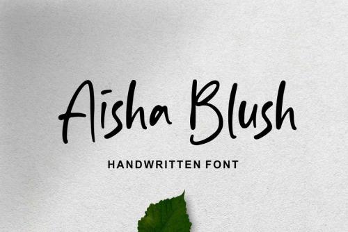Aisha Blush Font