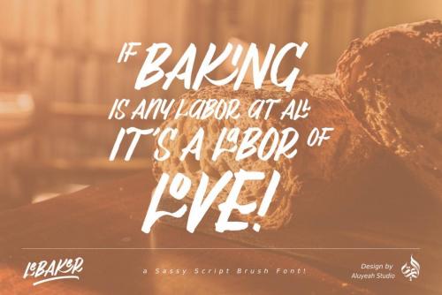 AL LeBaker Font 