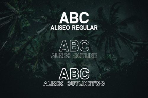 Aliseo Font Family 1