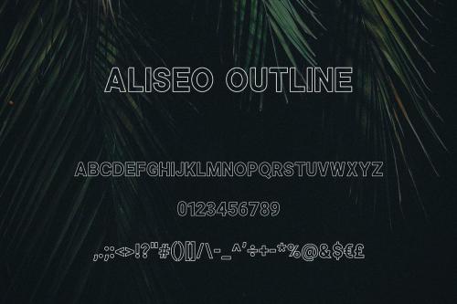Aliseo Font Family 3