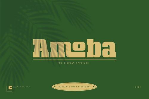 Amoba Slab Serif Font 1
