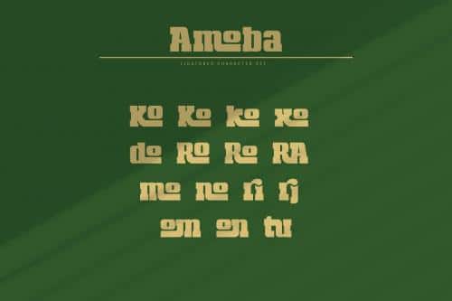 Amoba Slab Serif Font 5