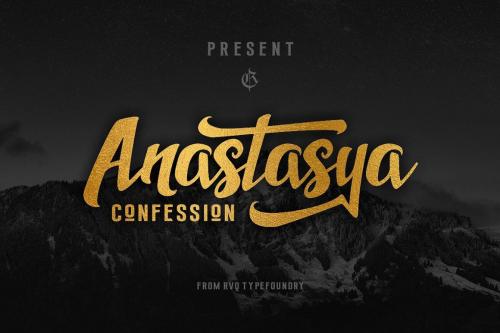 Anastasya Confession Font 1