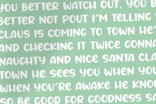 Angels Cookie Bold Script Font 4