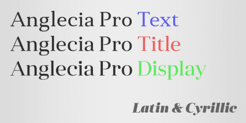 Anglecia Pro Display Font Family 1