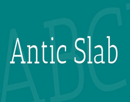 Antic-Slab-Font--0