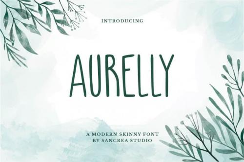 Aurelly Display Font