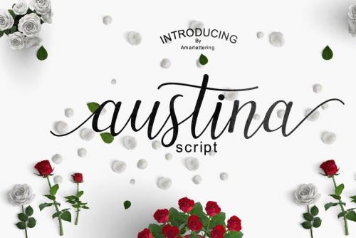 Austina Font 1